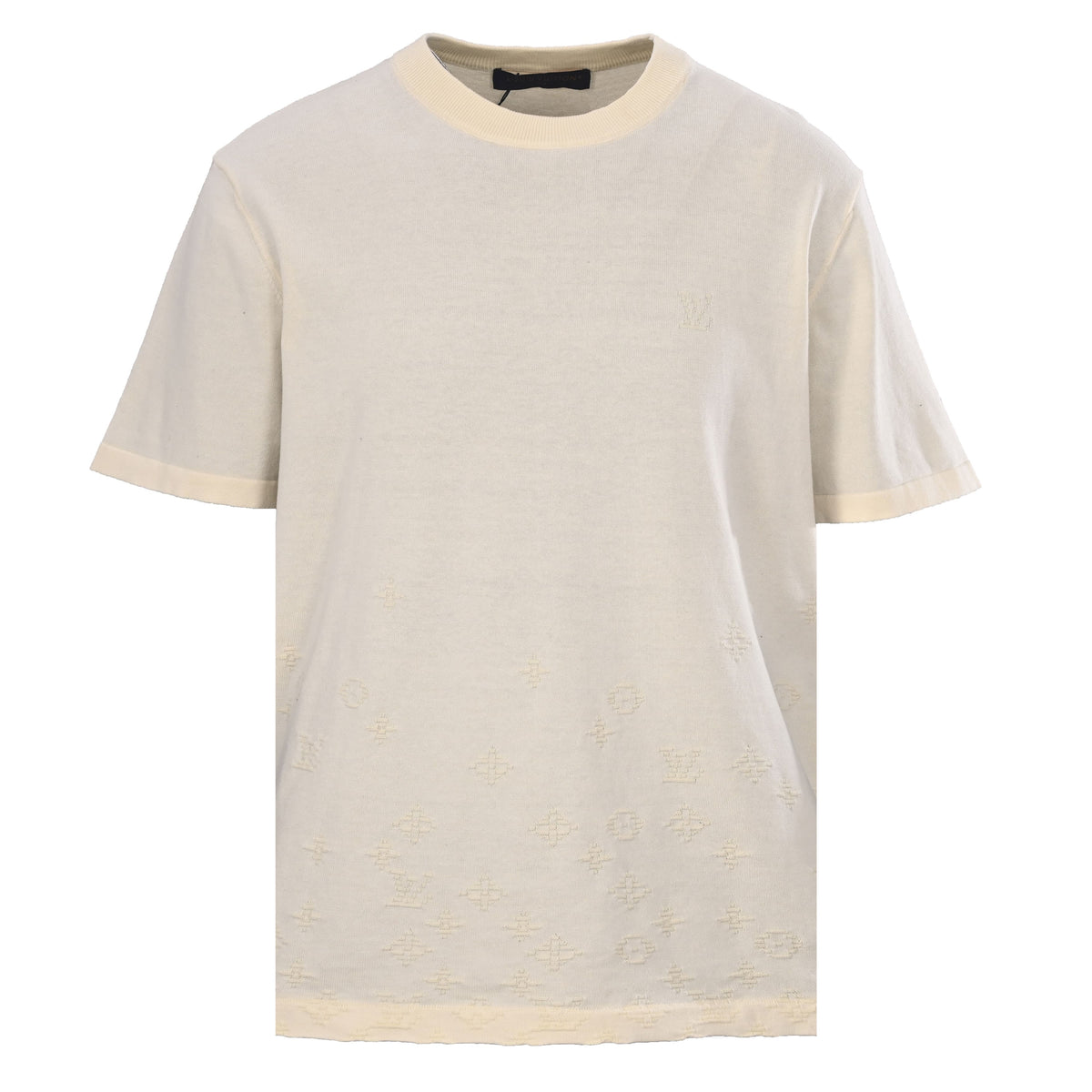 Louis Vuitton Two-Tone Ombre Monogram T-Shirt - Gradient Jacquard Short-Sleeve Tee for Designer Casual Outfits
