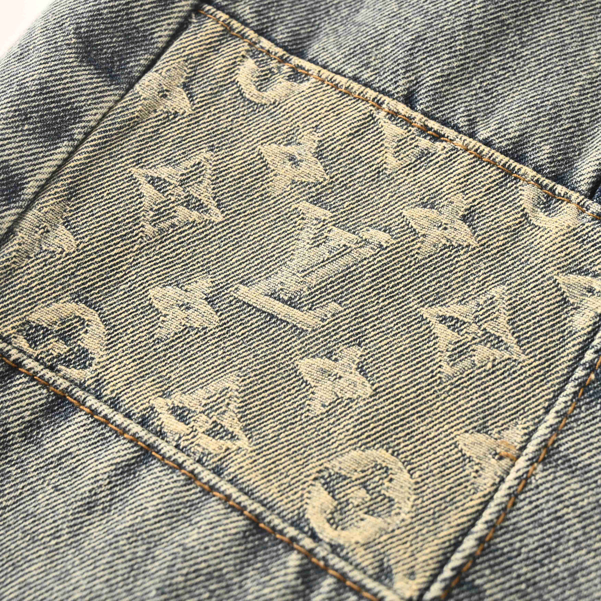 Louis Vuitton Patch Detail Skate Jeans | Luxury Streetwear Denim