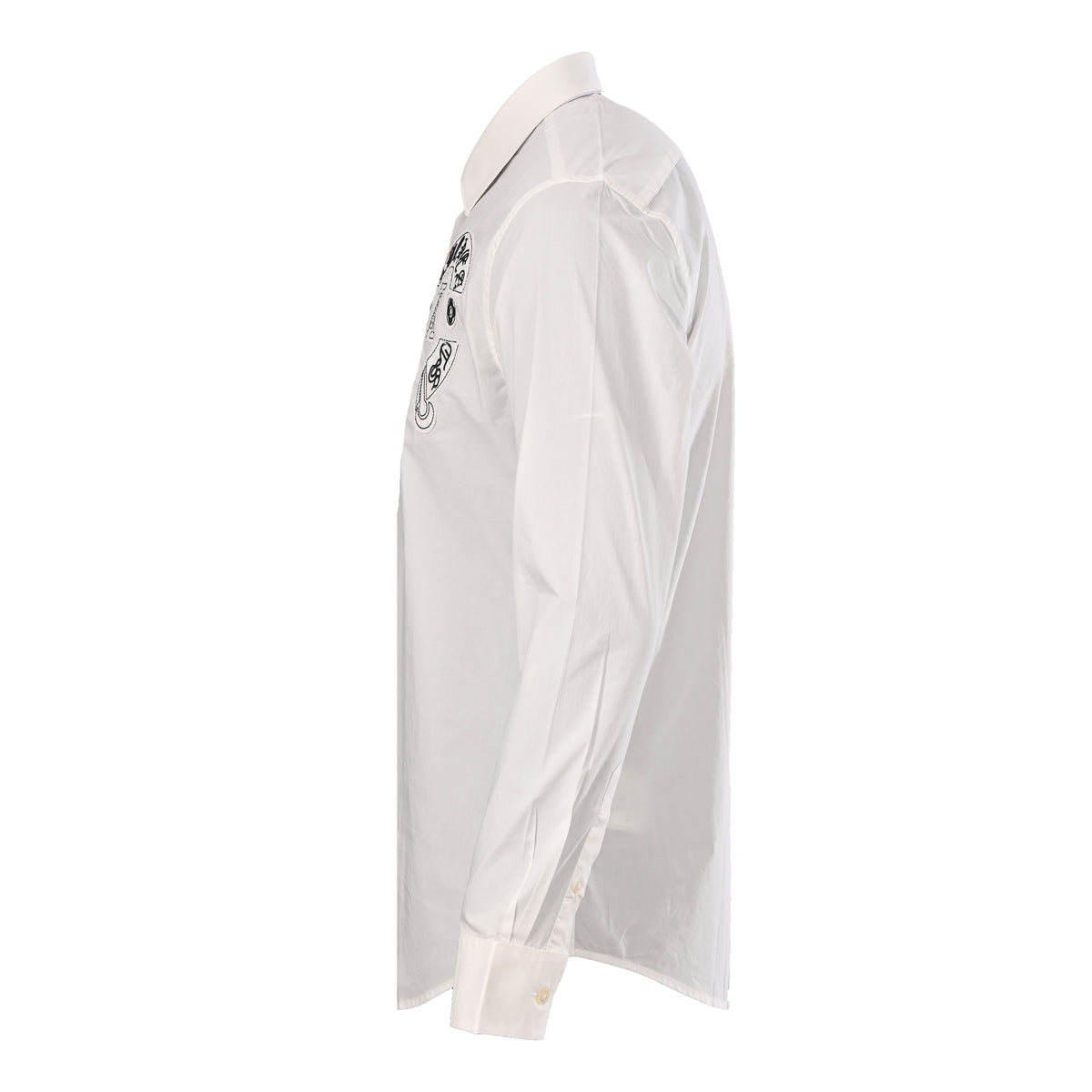 Louis Vuitton x Chrome Hearts Patchwork Long Sleeve Shirt | Designer Streetwear Statement Style