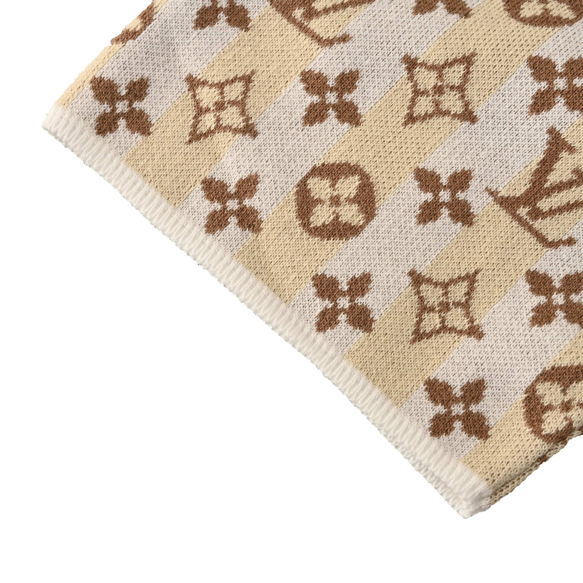 Louis Vuitton All-Over Monogram Jacquard Knit Tee | Luxury Knitwear
