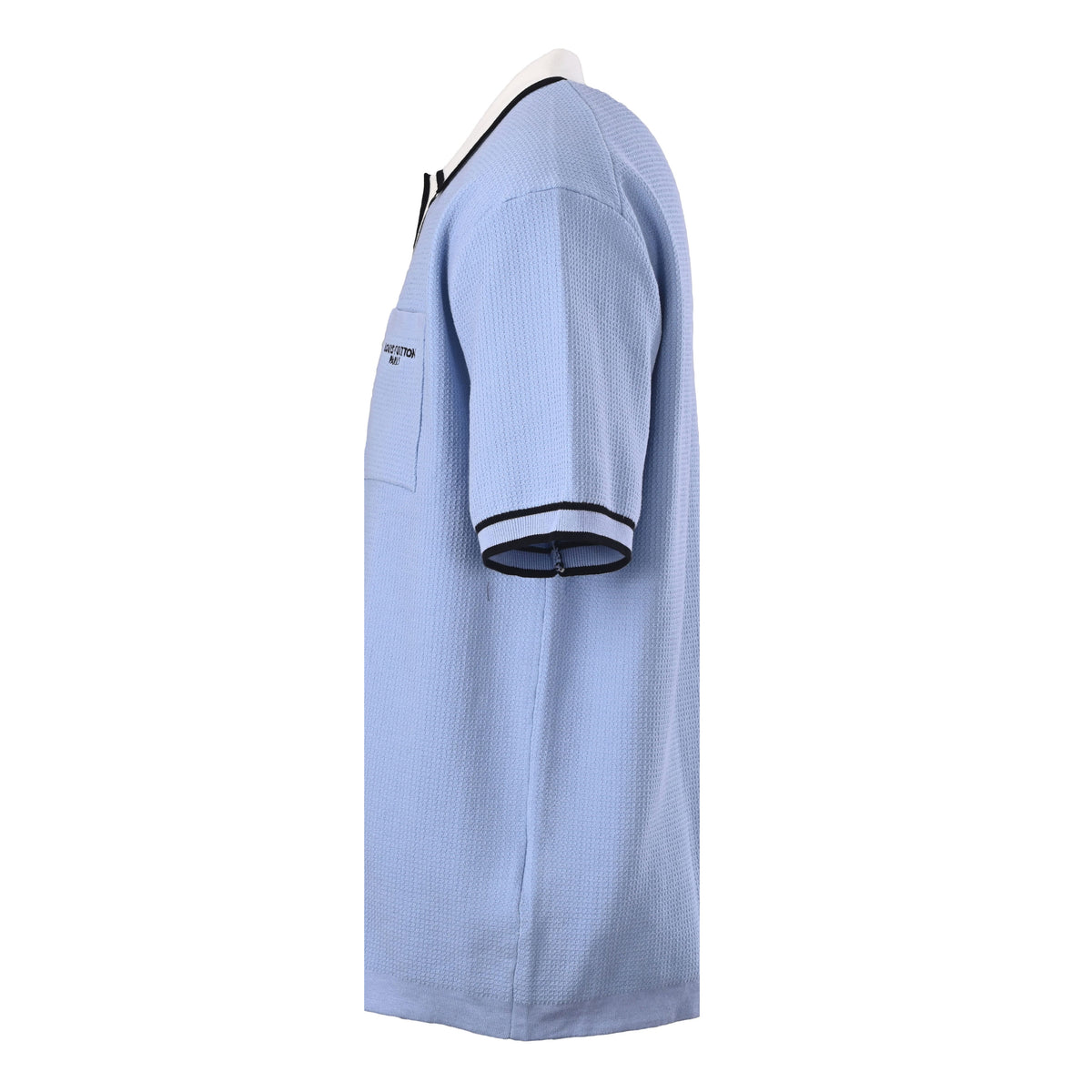 Louis Vuitton Embroidered Pocket Knit Shirt | Luxury Smart Casual