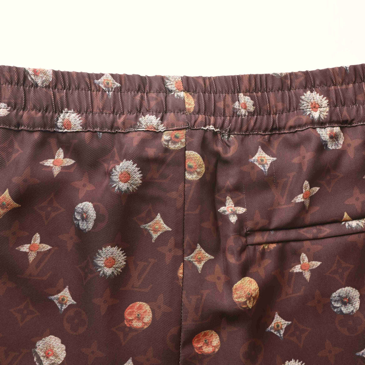 Louis Vuitton Daisy Monogram Print Shorts | Luxury Vacation Style