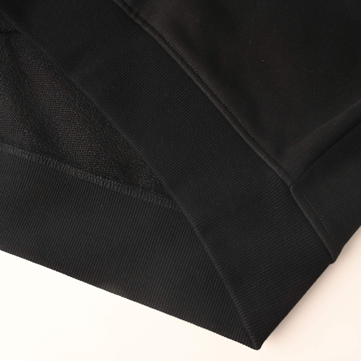 Louis Vuitton Black Beaded Logo Crewneck Sweatshirt, Unisex Relaxed-Fit Cotton French Terry Pullover with Embroidered Chest Detail and Ribbed Trims