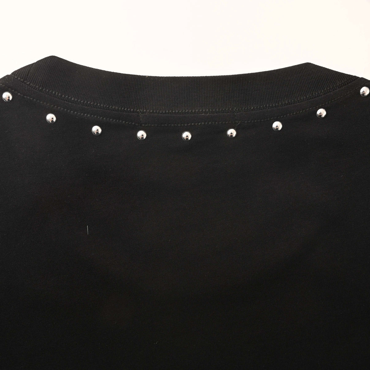 Louis Vuitton Letter Logo Tee with Stud Detailing | Short-Sleeve Luxury Designer Statement Streetwear