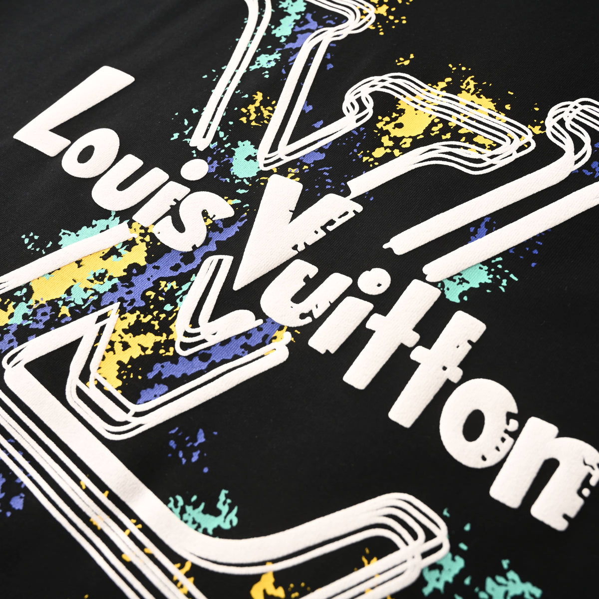 Louis Vuitton Graffiti Statement Logo Tee | Luxury Streetwear Style