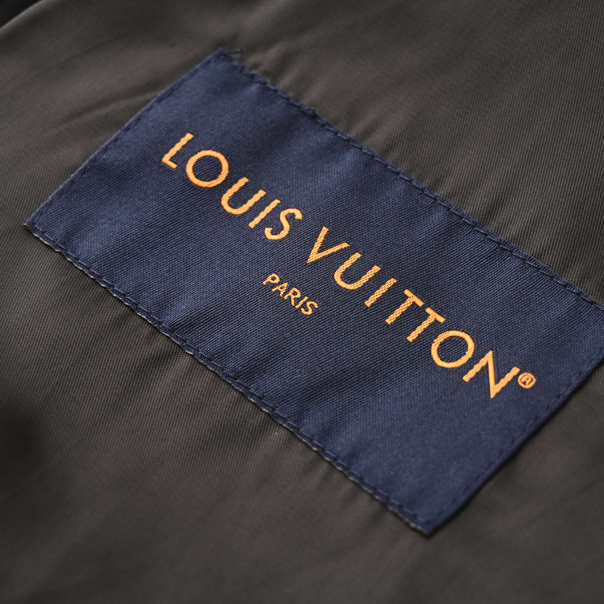 Louis Vuitton Airplane Embossed Suede Leather Jacket | Stand Collar Designer Outerwear with Aviation-Inspired Streetwear Style