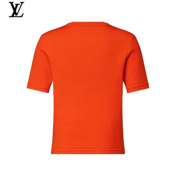Louis Vuitton Embossed Signature Short-Sleeve T-Shirt