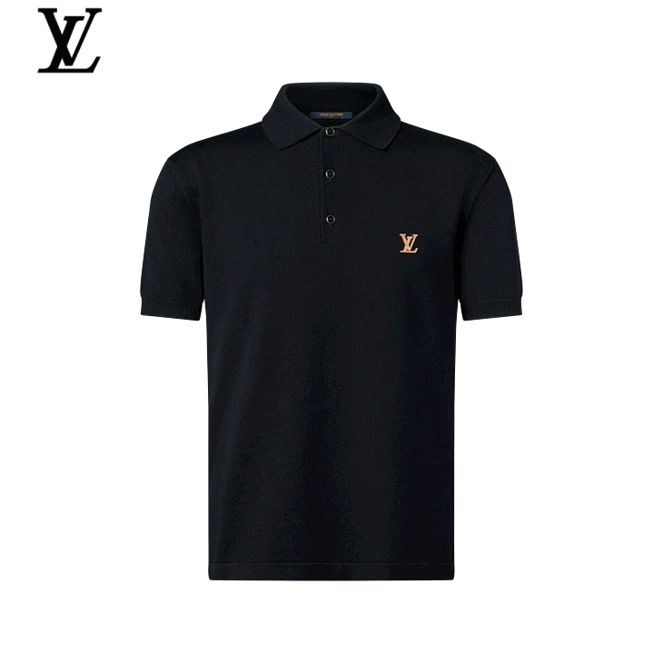 Louis Vuitton White Vintage Key & Tag Print Silk Camp Collar Short Sleeve Shirt