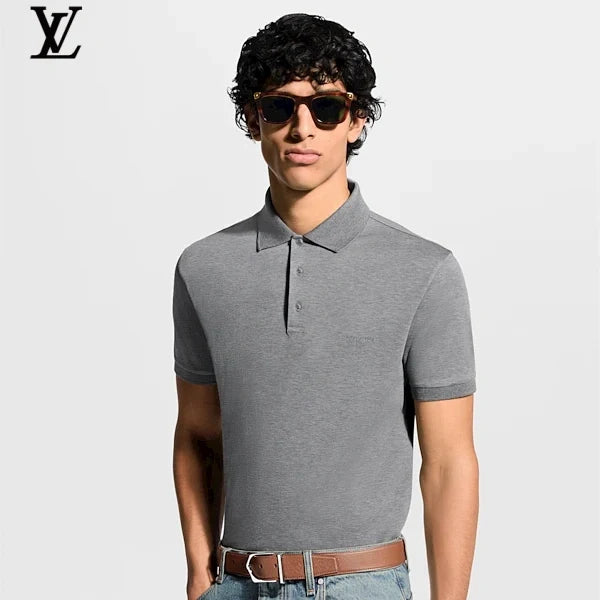 Louis Vuitton Mini Logo Embroidery Polo Shirt