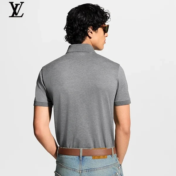 Louis Vuitton Mini Logo Embroidery Polo Shirt