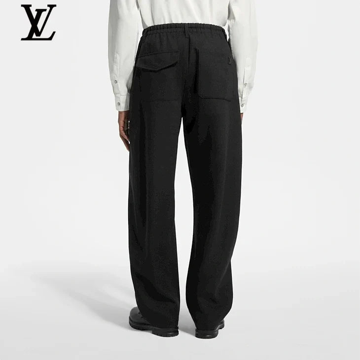 Louis Vuitton Black Wool Trousers