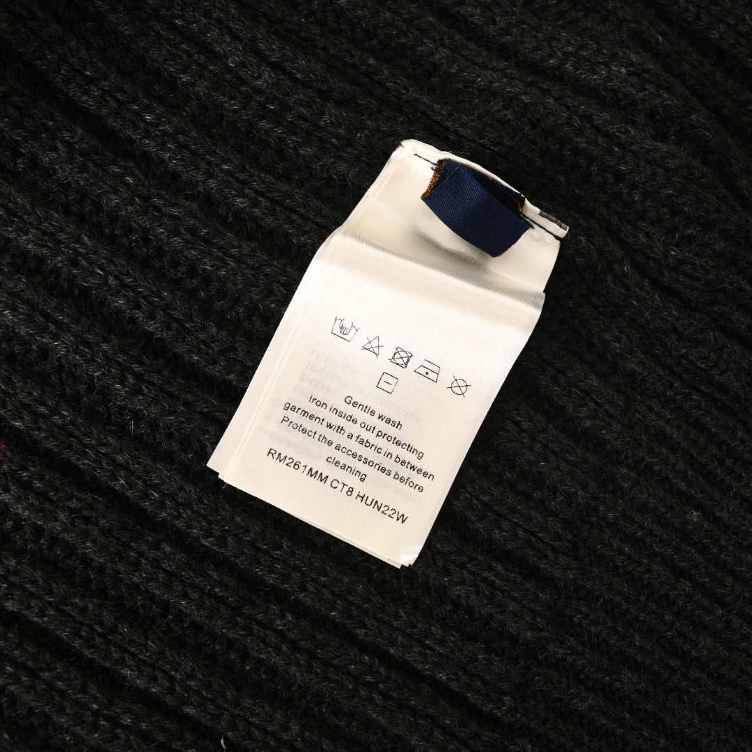 Louis Vuitton Wool Cashmere Blend Jacket | Luxury Fur-Collar Outerwear