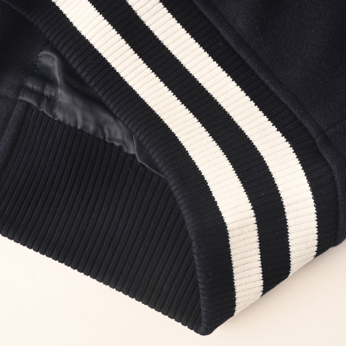 Louis Vuitton Conch Shell & Letter Embroidered Varsity Jacket | Nautical-Inspired Designer Outerwear & Luxury Streetwear