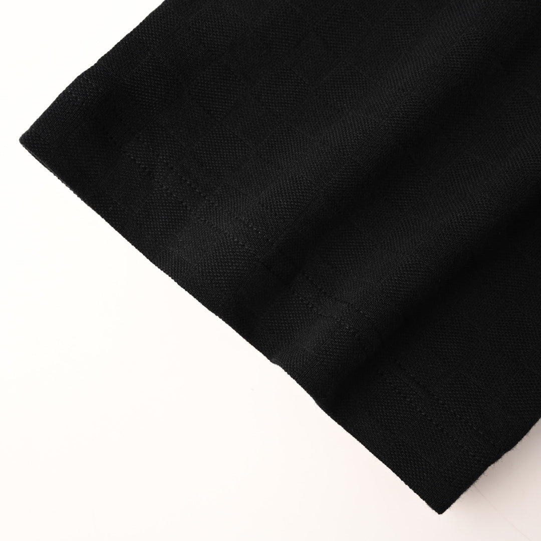 Louis Vuitton Damier Embroidered Piqué Short-Sleeve T-Shirt | Luxury Streetwear
