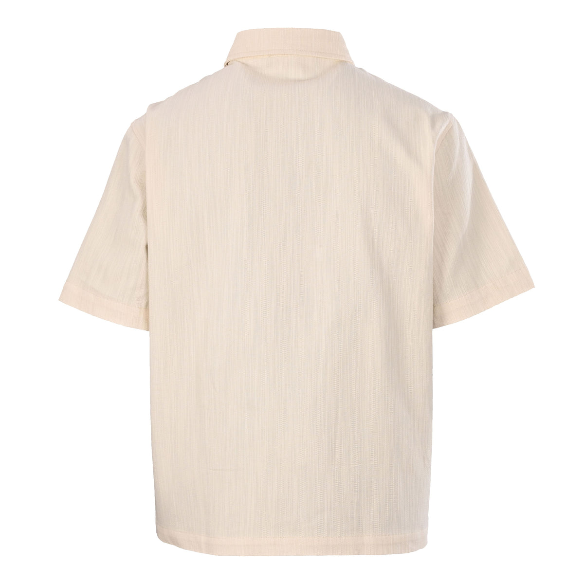 Louis Vuitton Leather-Blend Short-Sleeve Shirt | Designer Smart Casual