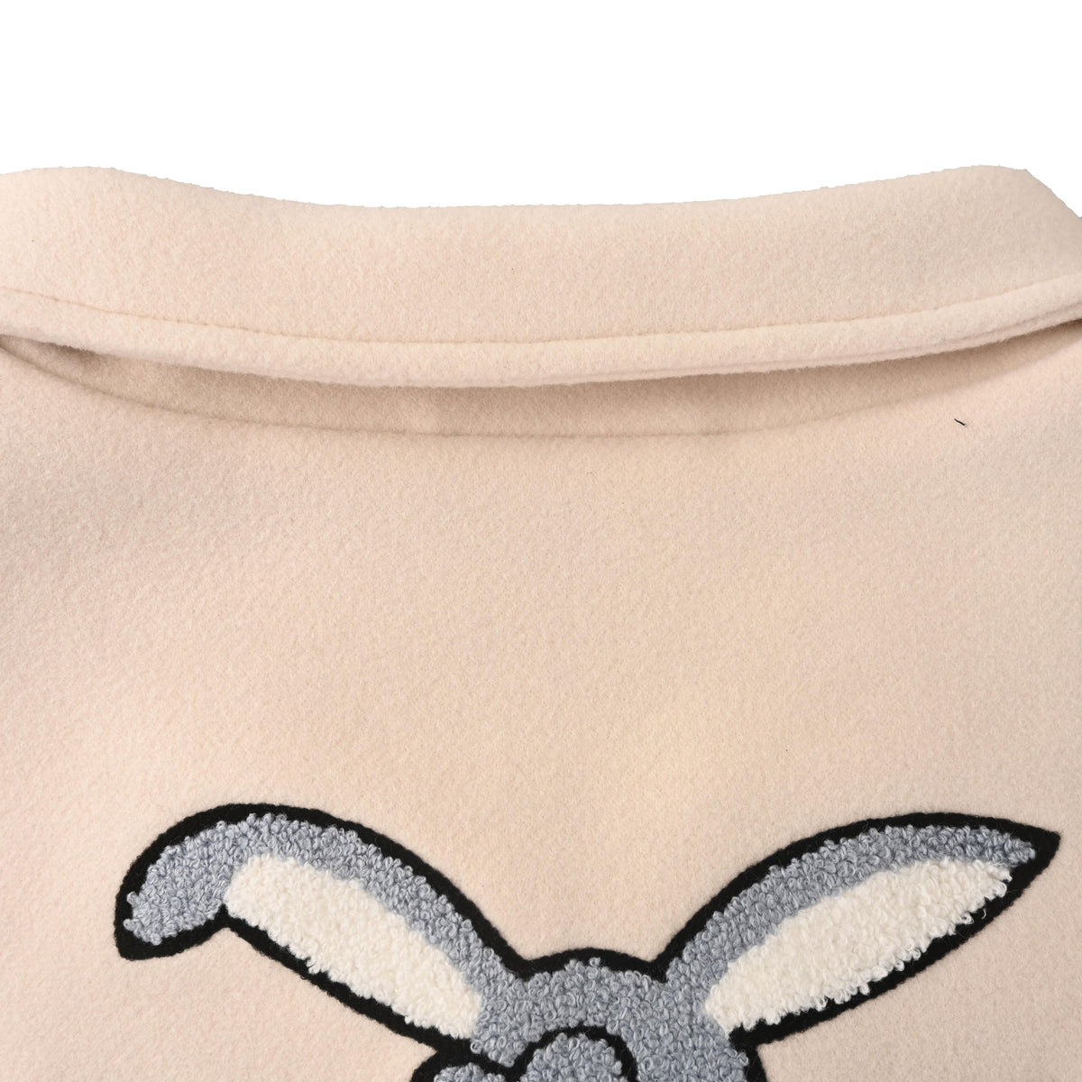 Louis Vuitton Bugs Bunny Baseball Jacket with Terry-Embroidered Lettering | Designer Varsity Outerwear for Playful Streetwear