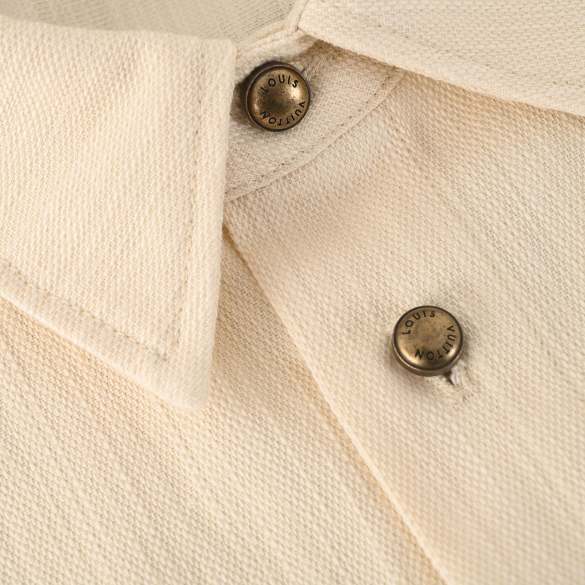 Louis Vuitton Leather-Blend Short-Sleeve Shirt | Designer Smart Casual