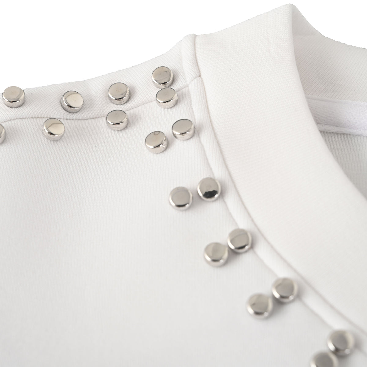Louis Vuitton Rivet-Embellished Crewneck Sweatshirt | Studded Designer Pullover for Statement Streetwear and Casual Outfits