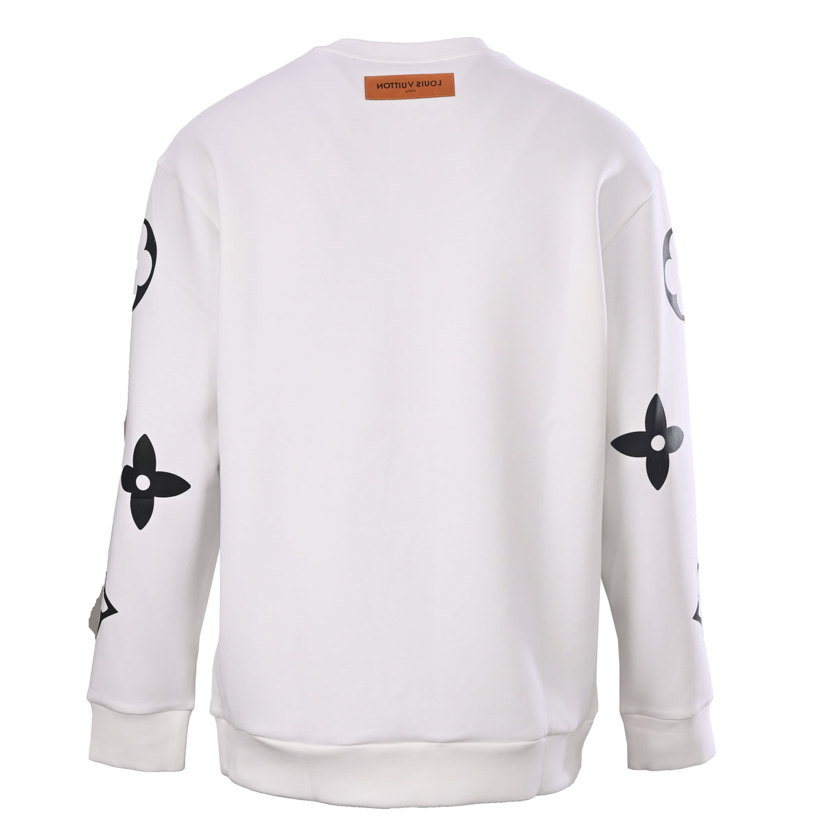 Louis Vuitton Monogram All-Over Print Sweatshirt | Classic Crewneck Designer Pullover for Casual Streetwear Styling
