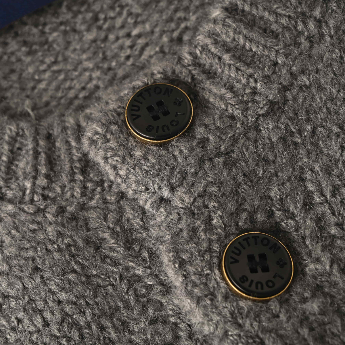 Louis Vuitton Jacquard Knit Cardigan Sweater Jacket | Designer Layering & Luxury Casual Style