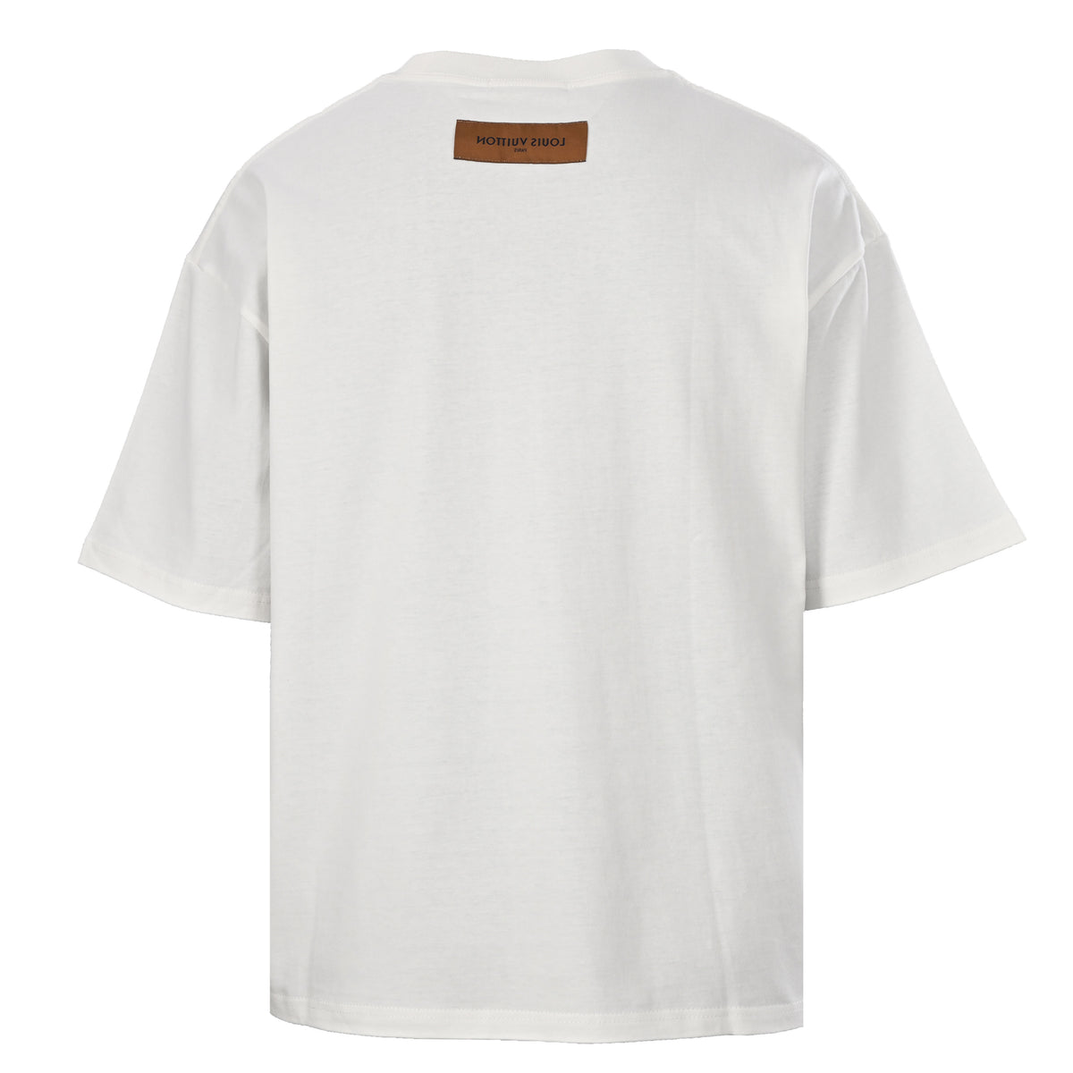 Louis Vuitton Weathered Logo Print Crewneck T-Shirt | Luxury Streetwear