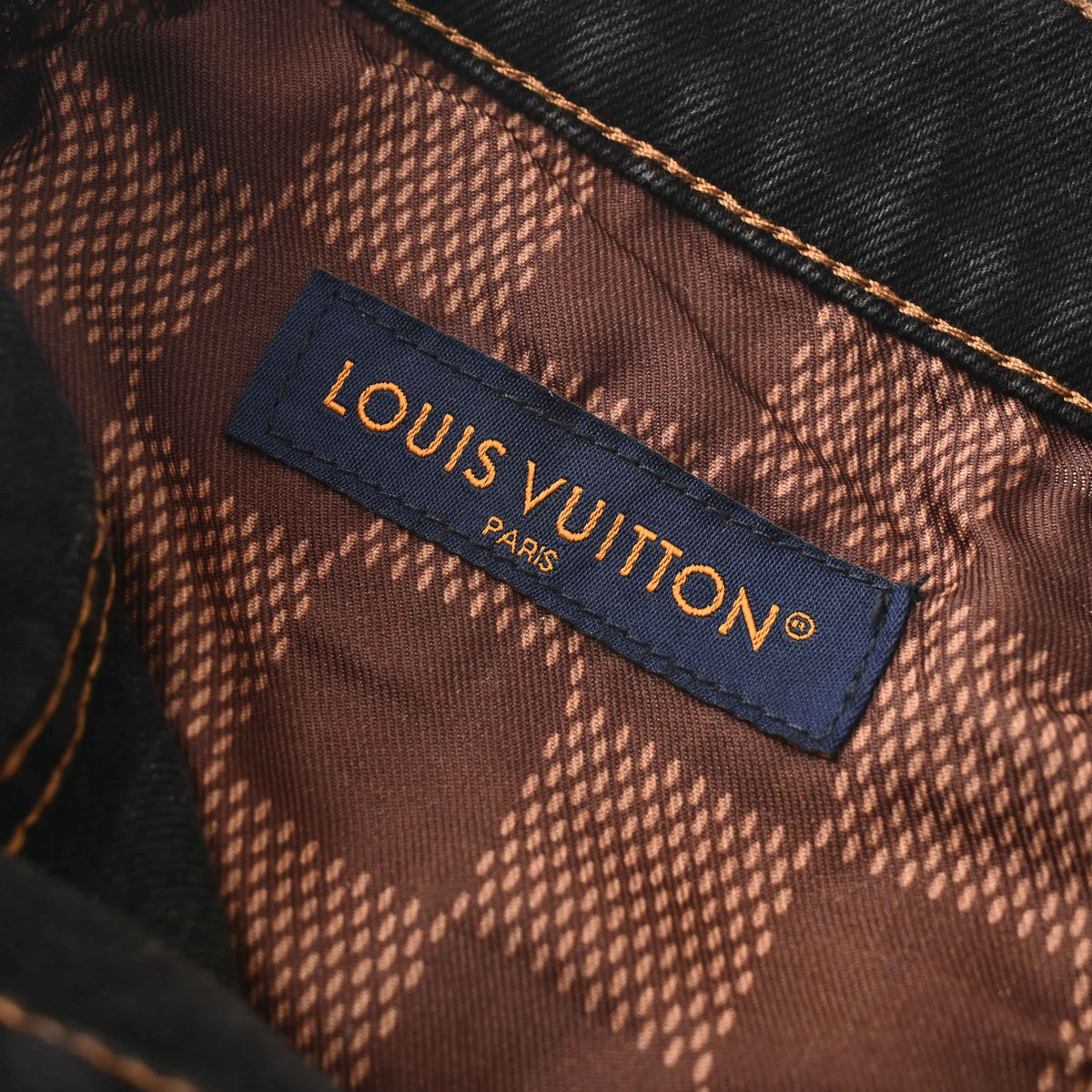 Louis Vuitton Skate-Inspired Jeans with Pocket Embroidery | Designer Denim