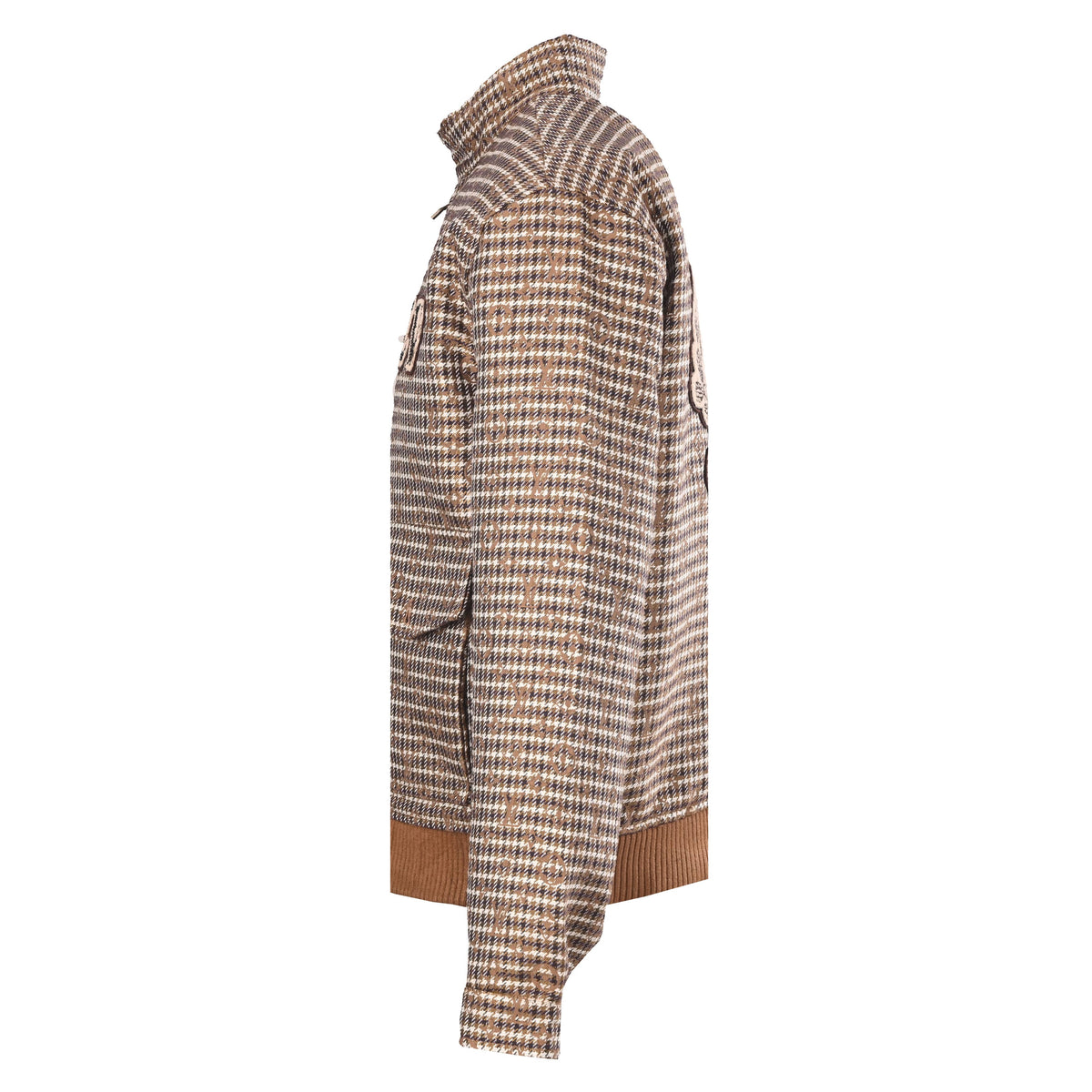 Louis Vuitton Houndstooth Monogram Jacket | Designer Patterned Outerwear for Smart Casual and Modern Streetwear