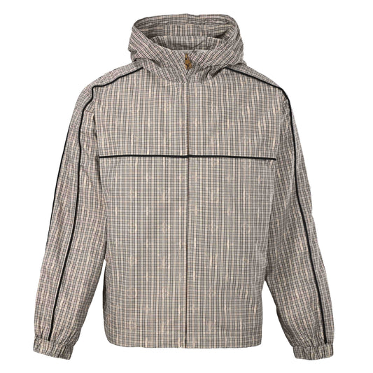 Louis Vuitton Monogram Check Hooded Windbreaker | Luxury Urban Style