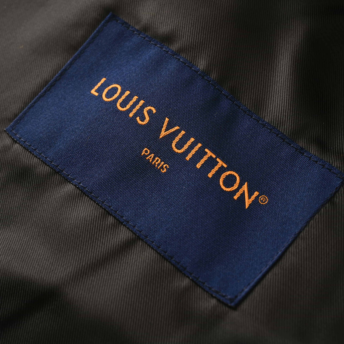Louis Vuitton Letter-Detail Paneled Baseball Jacket | Collegiate-Inspired Designer Varsity Outerwear for Casual Streetwear