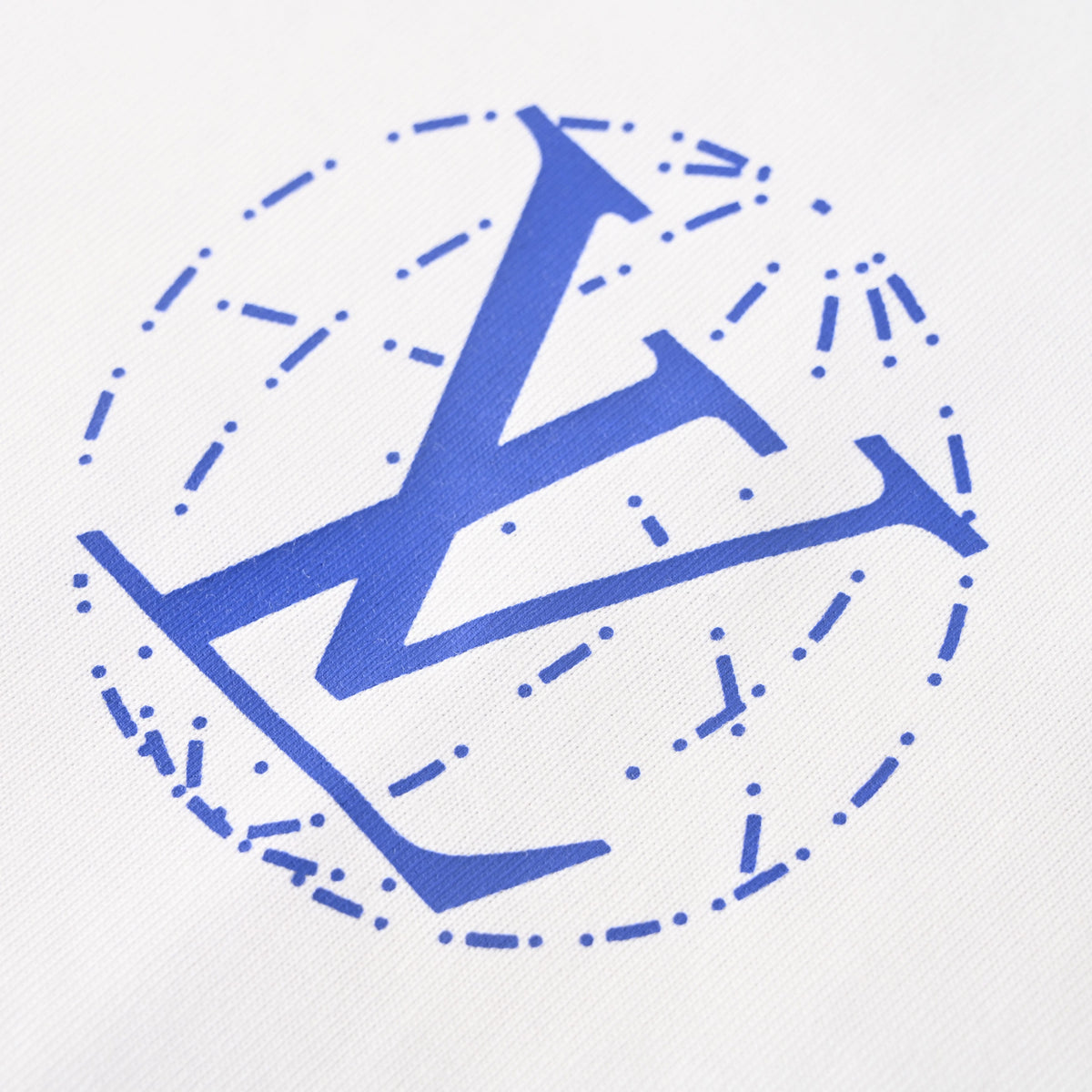 Louis Vuitton Globe & Slogan Graphic T-Shirt | Designer Streetwear