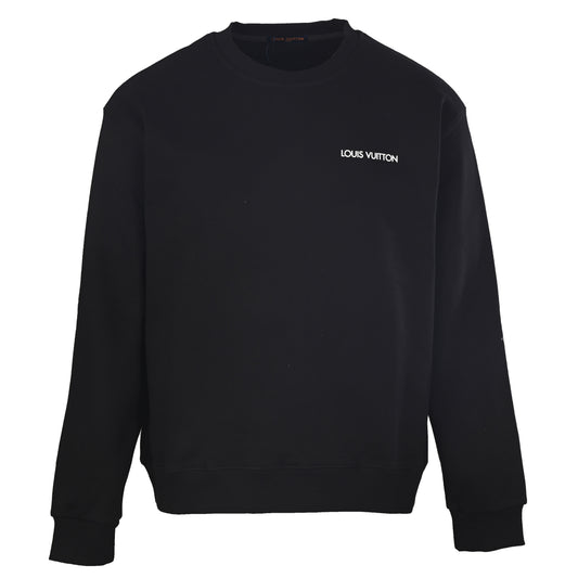 Louis Vuitton Portrait Puff-Print Oversized Crewneck Sweatshirt – Unisex Designer Streetwear
