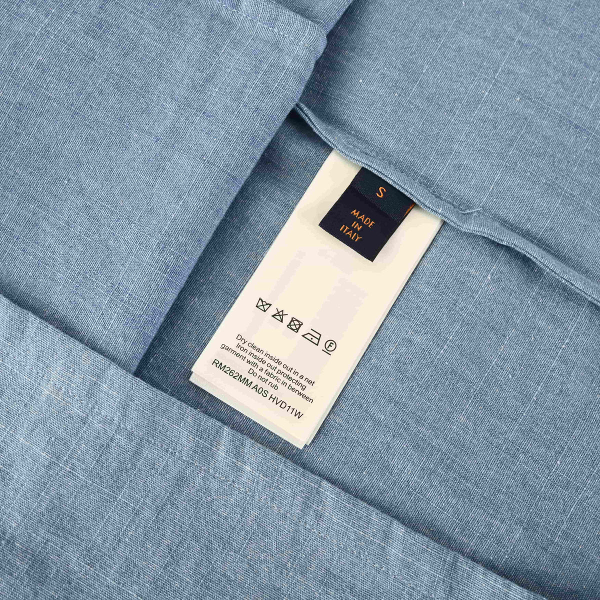 Louis Vuitton Embroidered Chambray Shirt | Designer Short-Sleeve Casual