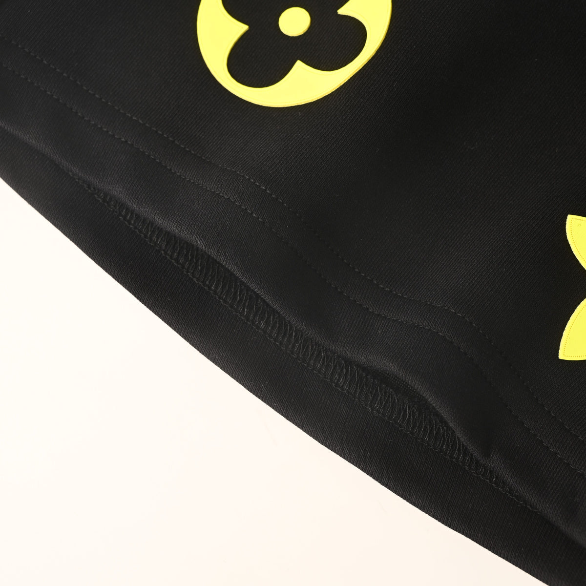 Louis Vuitton Neon Green Monogram Logo Shorts | Statement Streetwear