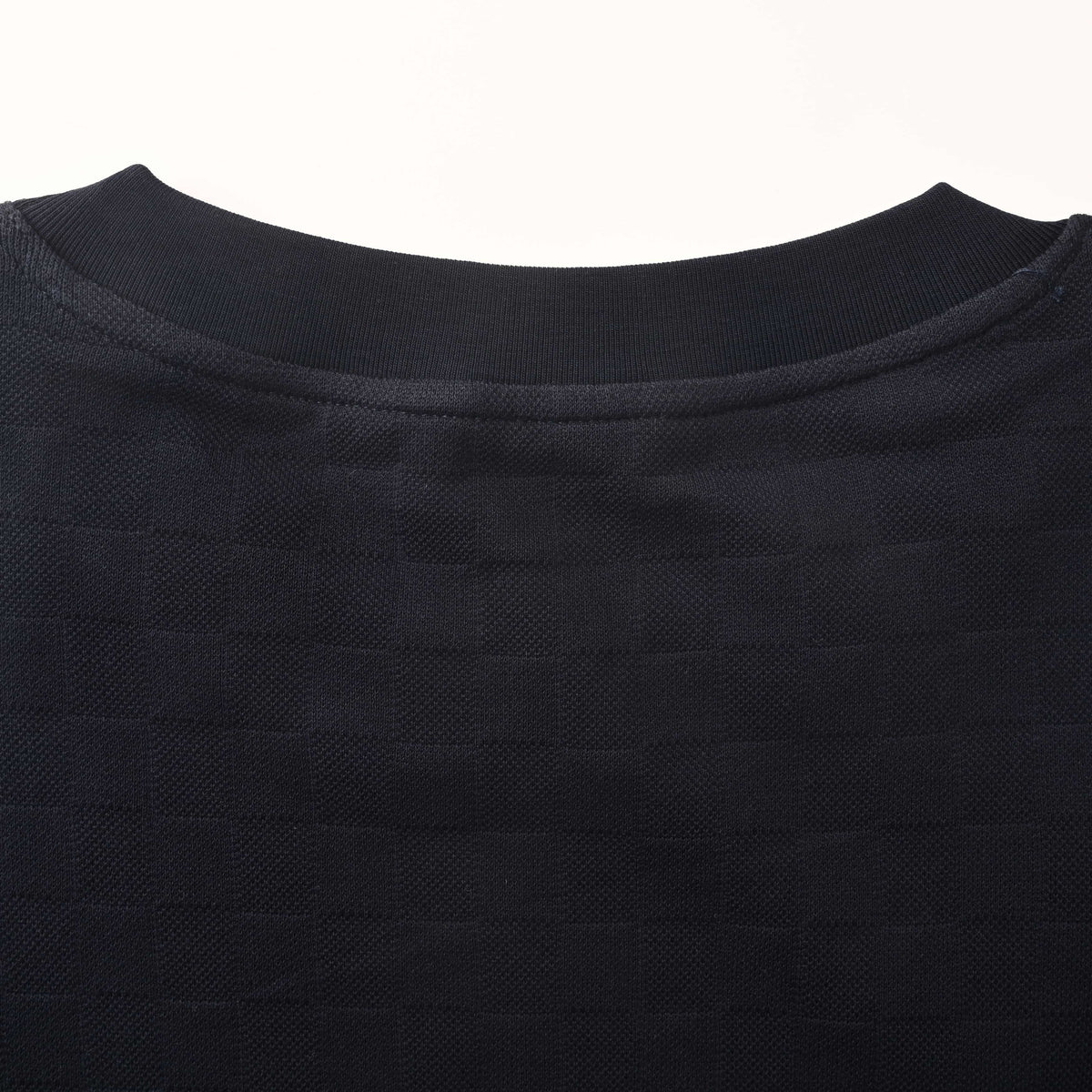Louis Vuitton Pique Checkerboard Embroidered T-Shirt | Luxury Casualwear