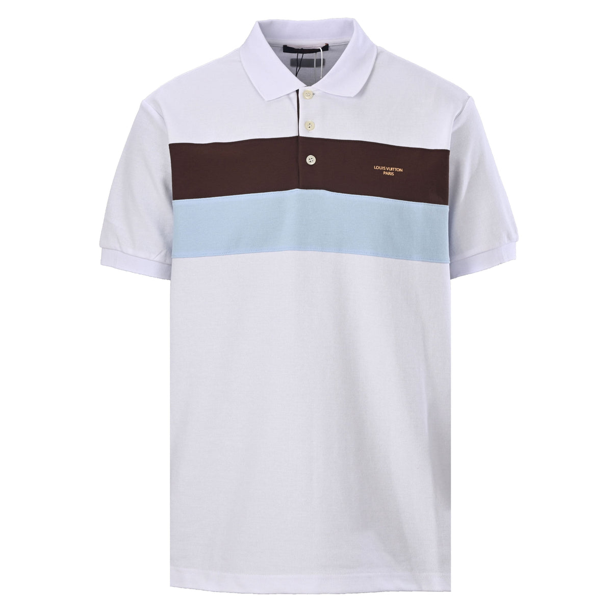 Louis Vuitton Contrast Stripe Polo Shirt | Designer Smart Casual Style