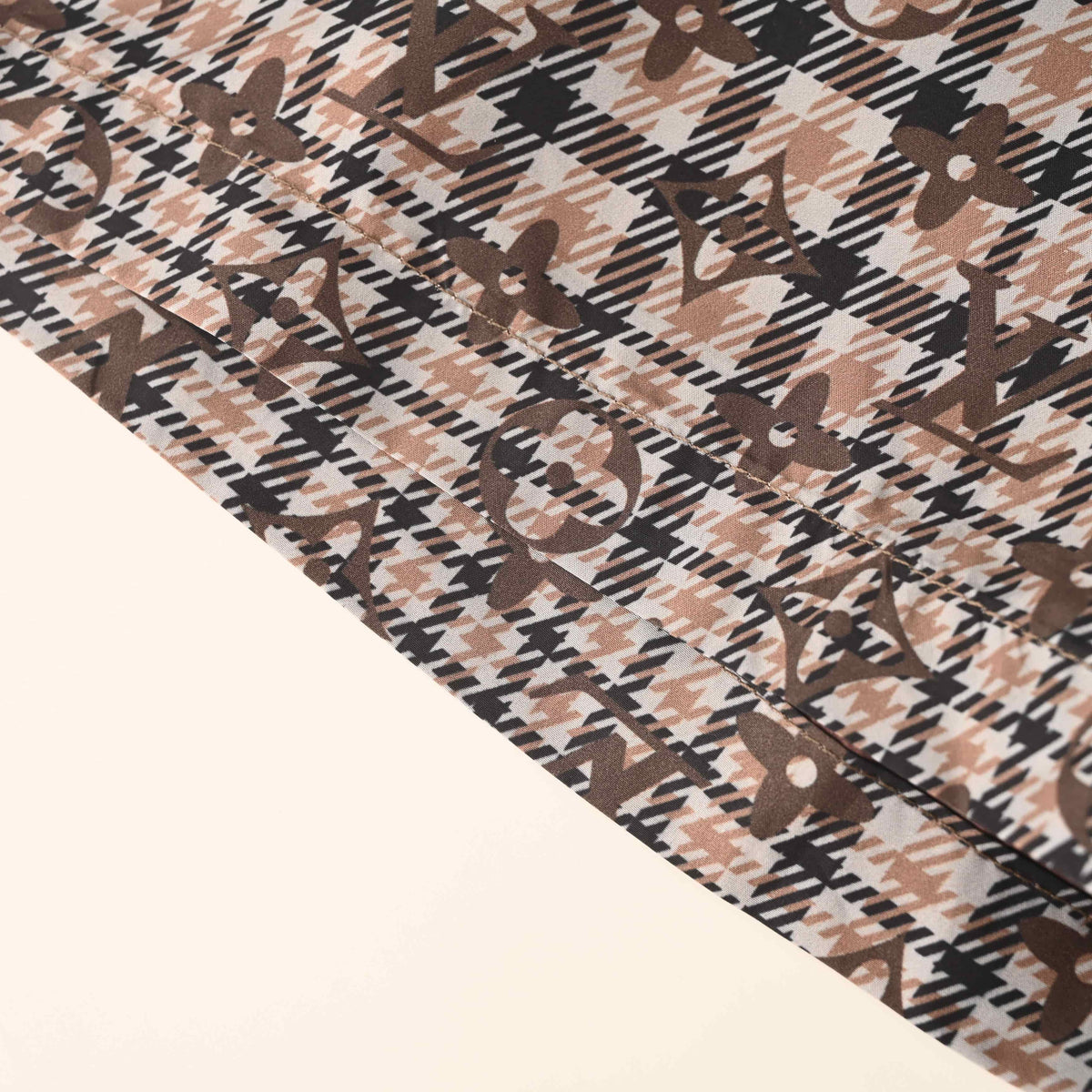Louis Vuitton Monogram Check Shorts | Luxury Vacation Casualwear