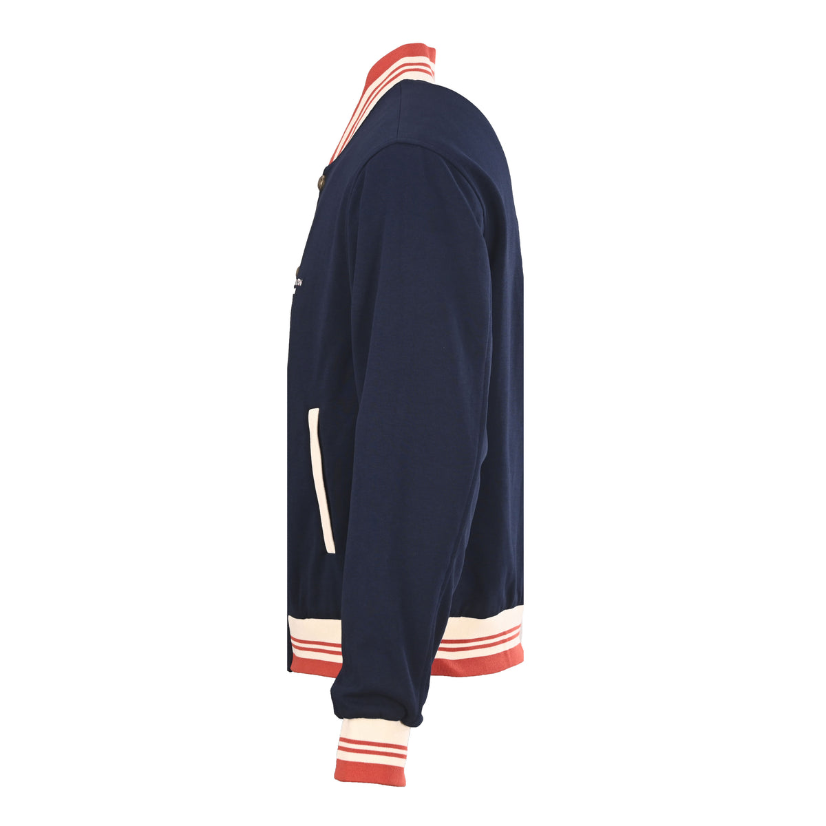 Louis Vuitton Overlapping Letter Embroidered Baseball Jacket | Luxury Designer Varsity Streetwear
