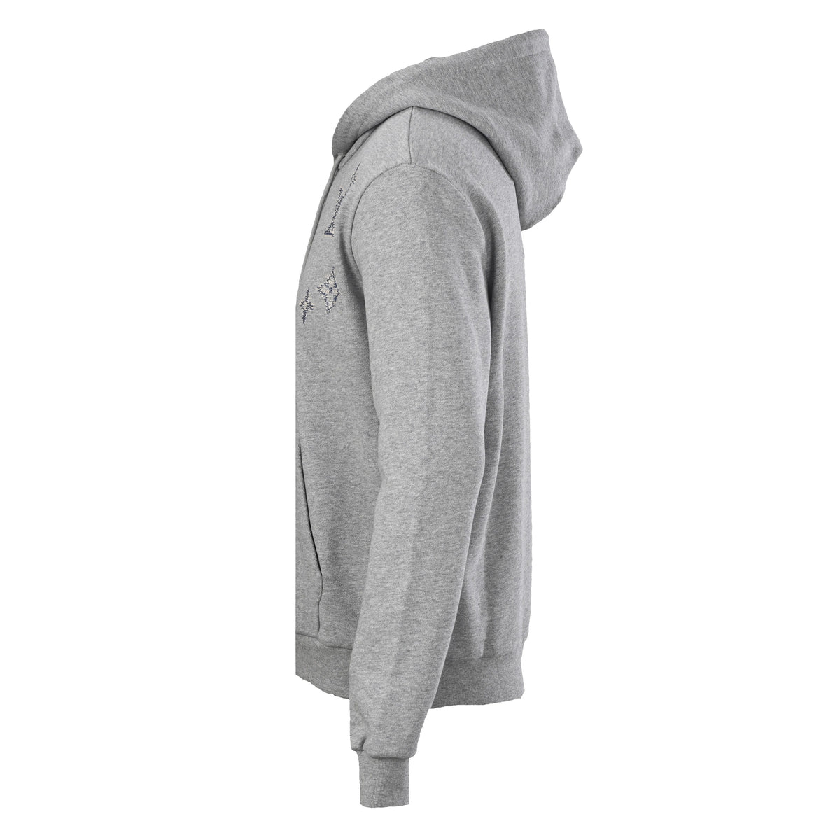 Louis Vuitton Sketch Embroidered Zip-Up Hoodie | Designer Art Streetwear