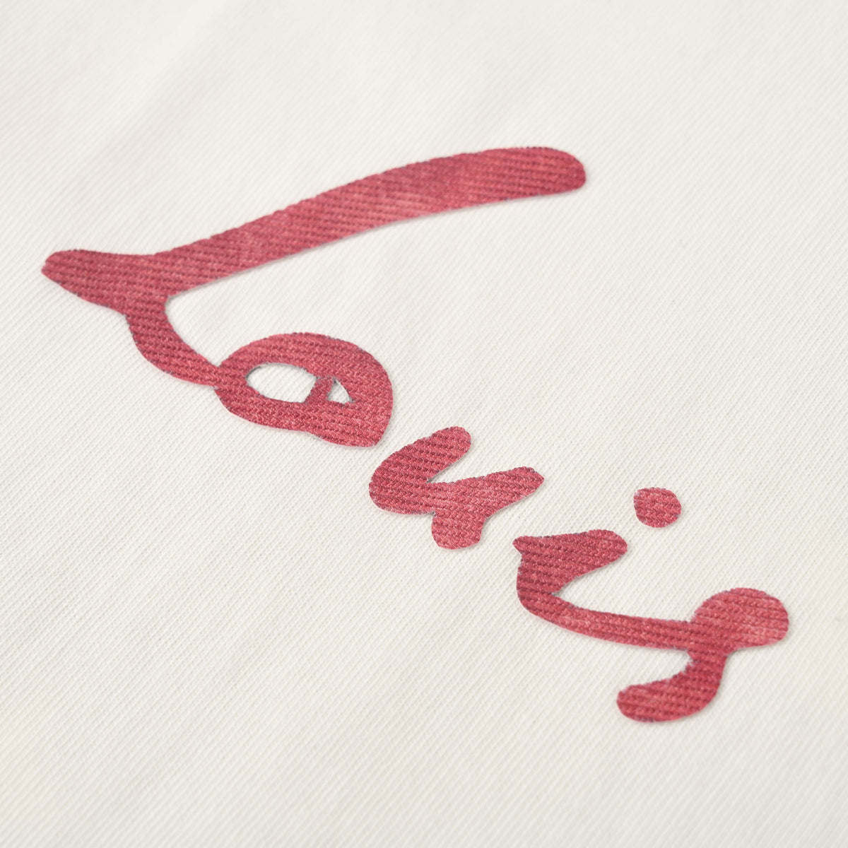 Louis Vuitton Pink Letter Layered Logo T-Shirt | Designer Graphic Streetwear