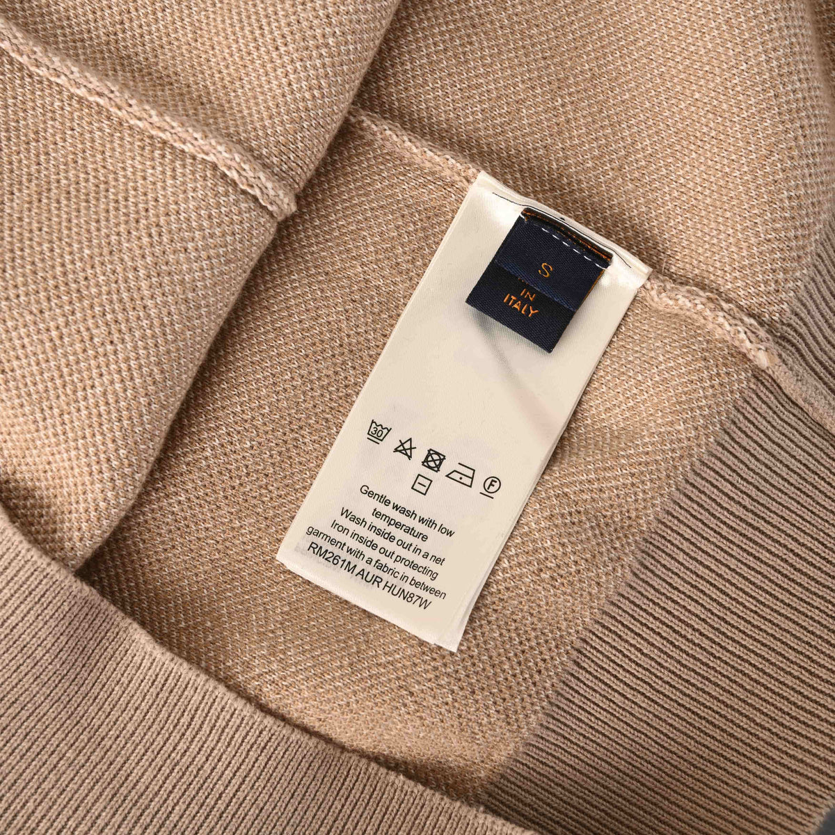 Louis Vuitton Khaki Gradient Monogram Sweater | Luxury Designer Knitwear