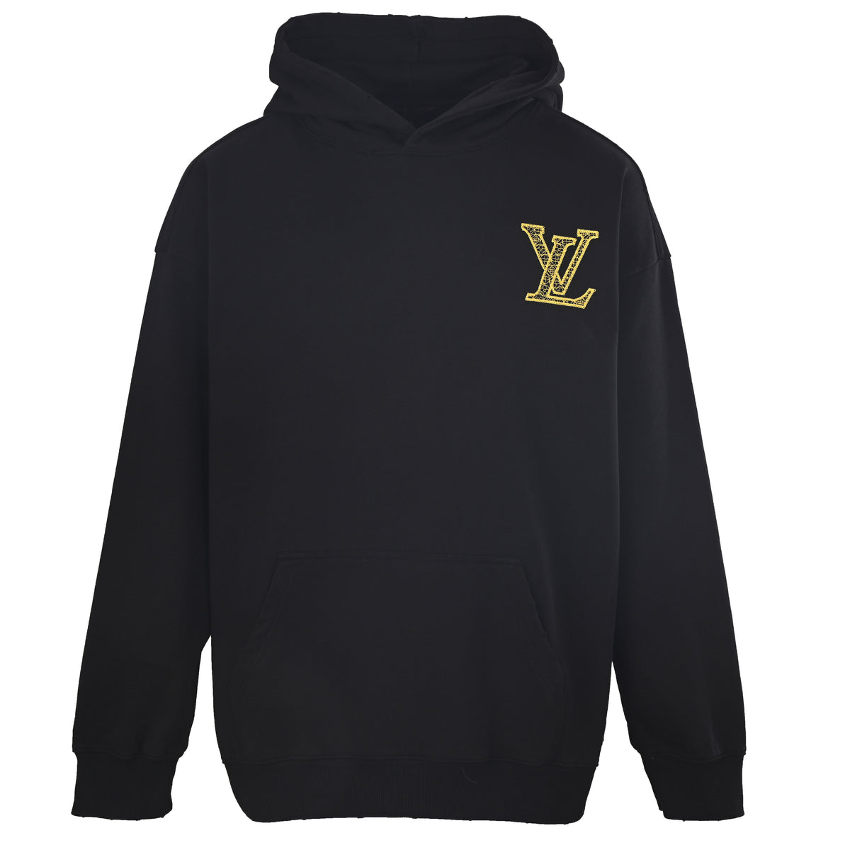 Louis Vuitton Tatami-Stitch Embroidered Logo Hoodie | Designer Hooded Sweatshirt for Everyday Casual Streetwear