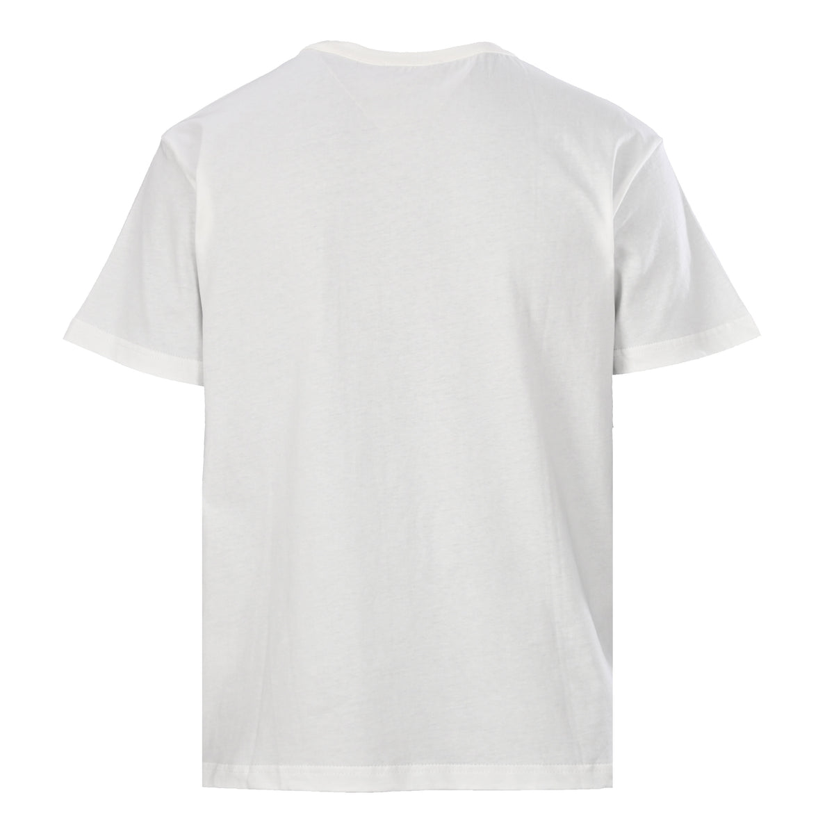 Louis Vuitton White Leather Patch T-Shirt | Minimalist Designer Crew Neck