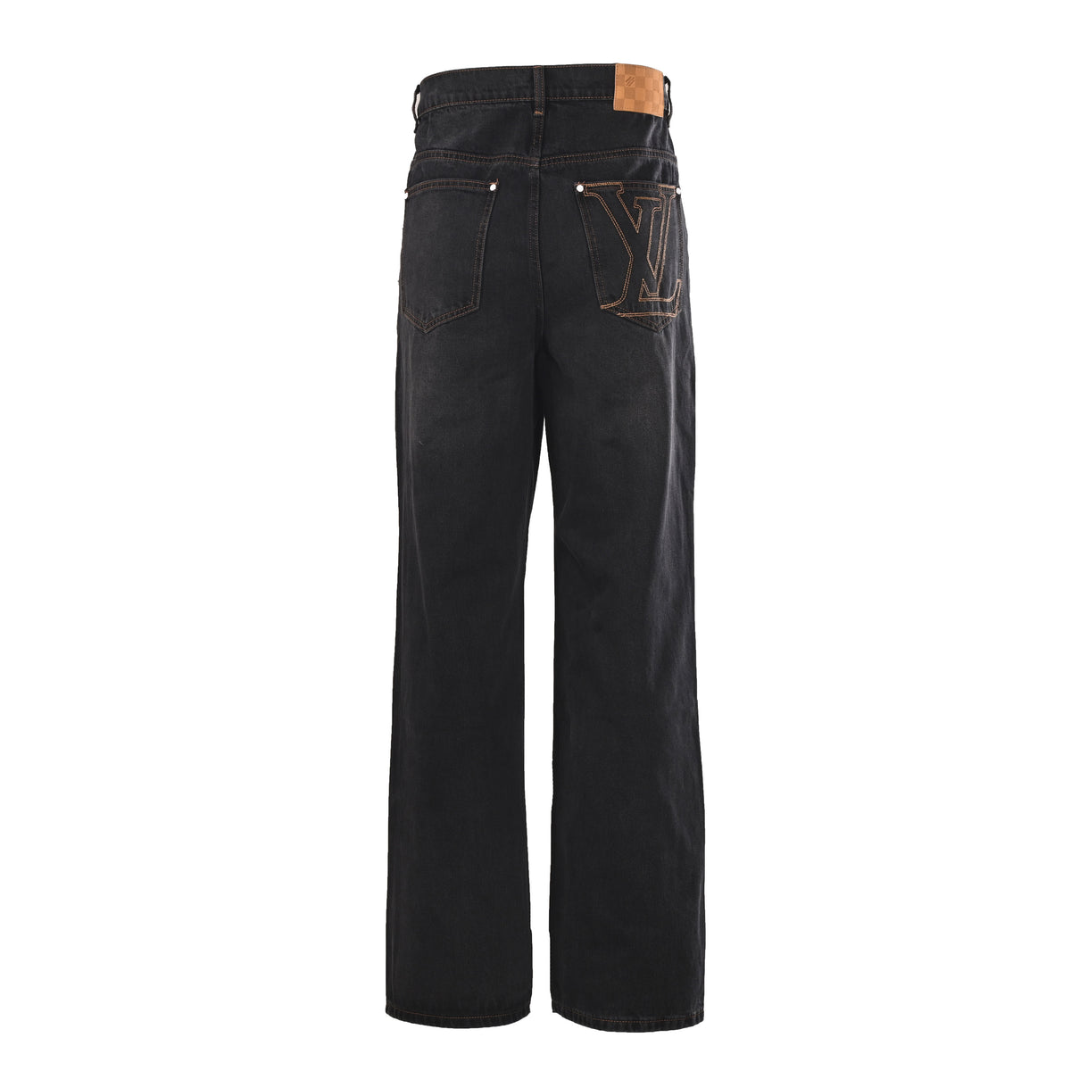 Louis Vuitton Skate-Inspired Jeans with Pocket Embroidery | Designer Denim