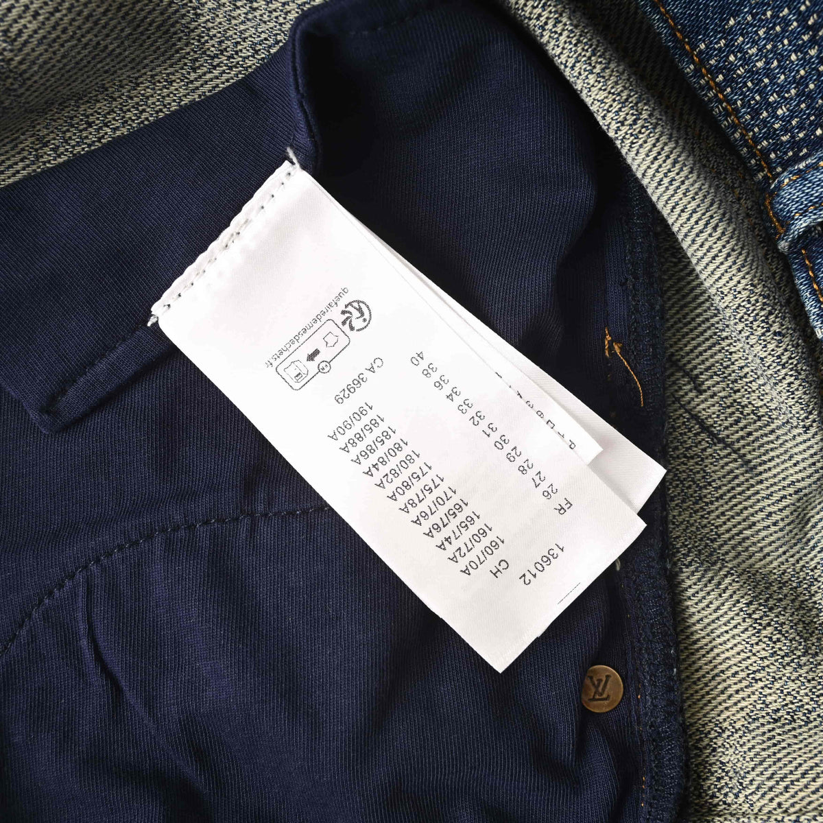 Louis Vuitton Damier Checkerboard Skater Jeans | Designer Streetwear Denim