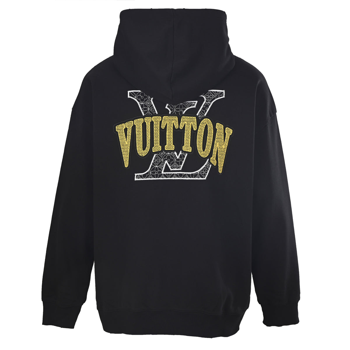 Louis Vuitton Tatami-Stitch Embroidered Logo Hoodie | Designer Hooded Sweatshirt for Everyday Casual Streetwear