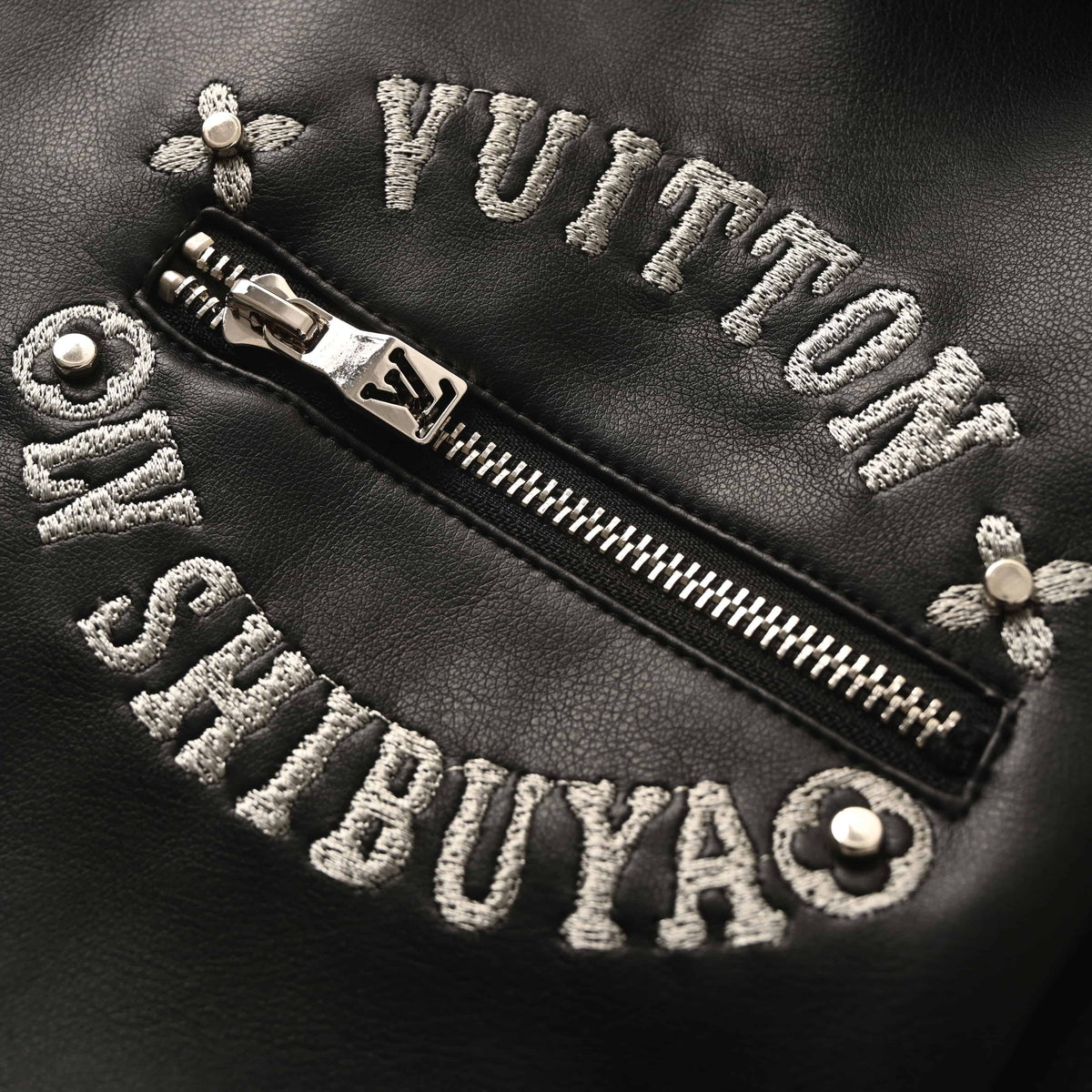 Louis Vuitton Shibuya Edition Collared Leather Biker Jacket | Moto-Inspired Designer Outerwear & Luxury Street Style
