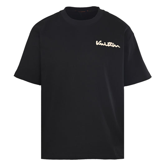 Louis Vuitton Sun Back Graphic T-Shirt | Designer Puff Print Streetwear