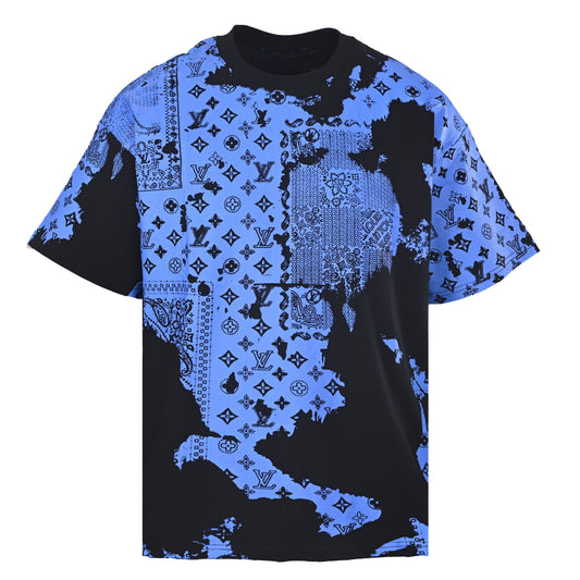 Louis Vuitton Paisley Print Short-Sleeve T-Shirt | Designer Graphic Tee