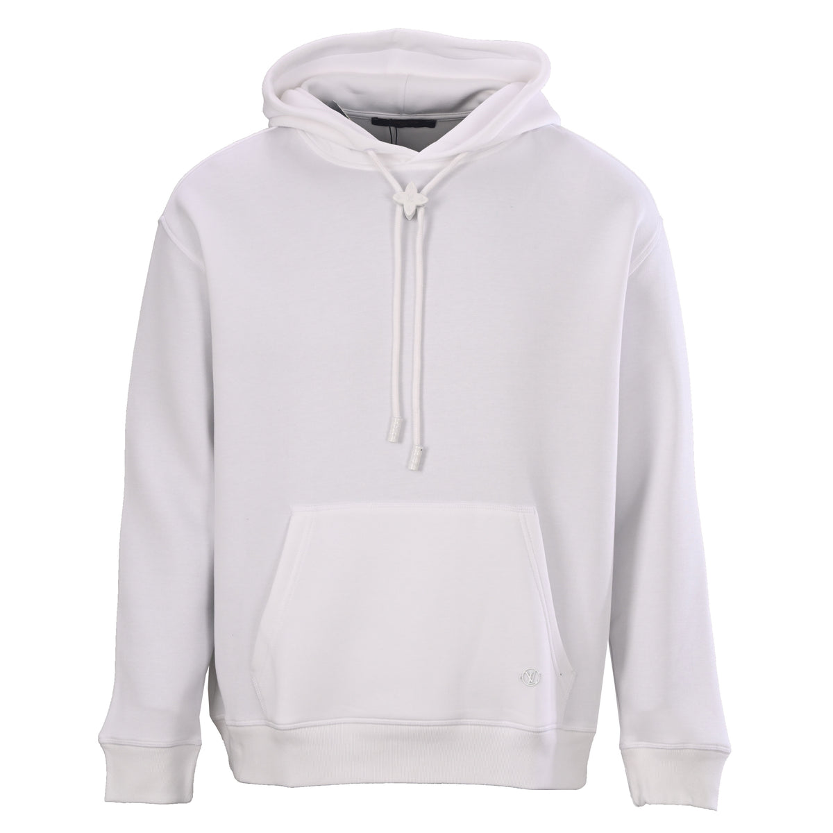 Louis Vuitton Flower Hardware Hooded Sweatshirt | Embellished Designer Hoodie for Urban Casual Style