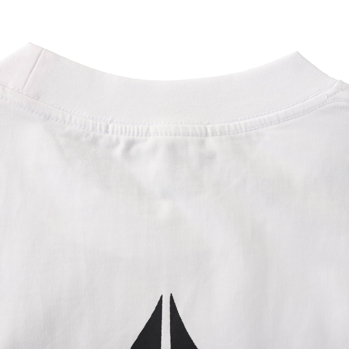 Louis Vuitton White Graffiti Flower Long-Sleeve T-Shirt, Relaxed Cotton Graphic Tee with Pink and Blue Monogram Artwork and Oversized Back Print